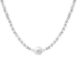 Broken Silver Necklace