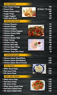 City Flavour menu 3