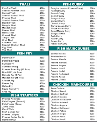 Goaikar's Goan Cuisine menu 1