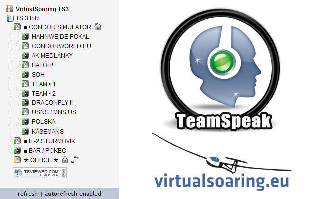 Teamspeak3 Virtualsoaring.eu Preview image 0