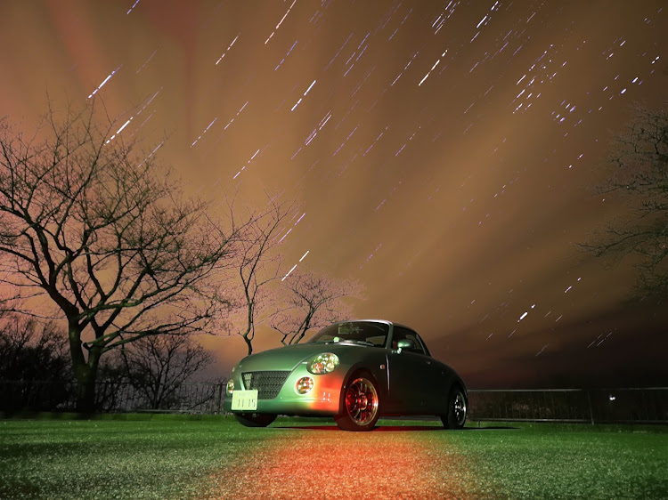 コペンのL880K・ドライブ・星空と愛車に関するカスタム事例の投稿画像1枚目