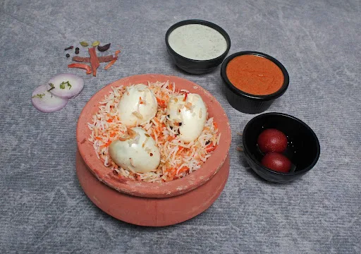 Shahi Egg Handi Biryani