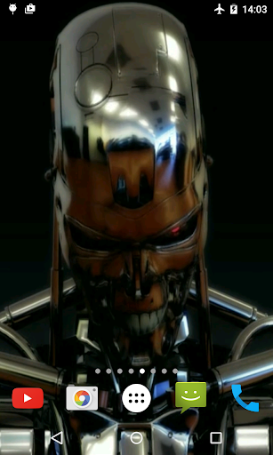 Iron Robot 3D Live Wallpaper