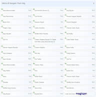 Sangam Pure Veg menu 1