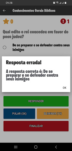 Screenshot Quiz da Bíblia - V2
