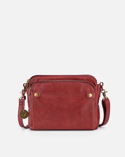 Title 4, New Three Layer Leather Messenger Bag — Stylish...
