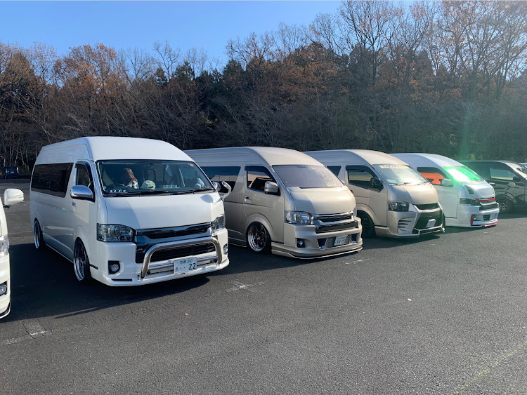 ハイエースバンの水戸オフ会・ありがとうございました😊・SLOCに関するカスタム事例の投稿画像3枚目