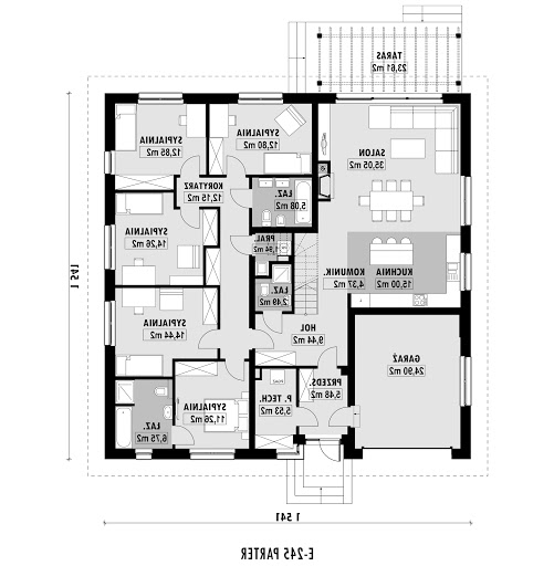 E-245 - Rzut parteru