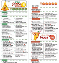 La Pino'z Pizza menu 1