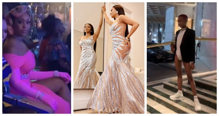 Minnie, Bonang Matheba and Lasizwe all saw flames from social media for their outfits.