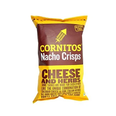 Cornitos Nacho Cheese Tortilla Chip - 150 gm