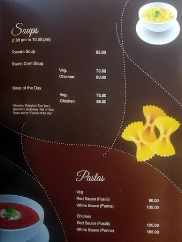 Food Ex menu 