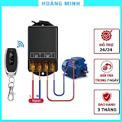 Công Tắc Điều Khiển Từ Xa 100M 220V Rf Tải 30A 3000W