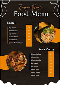 Biryani House menu 1