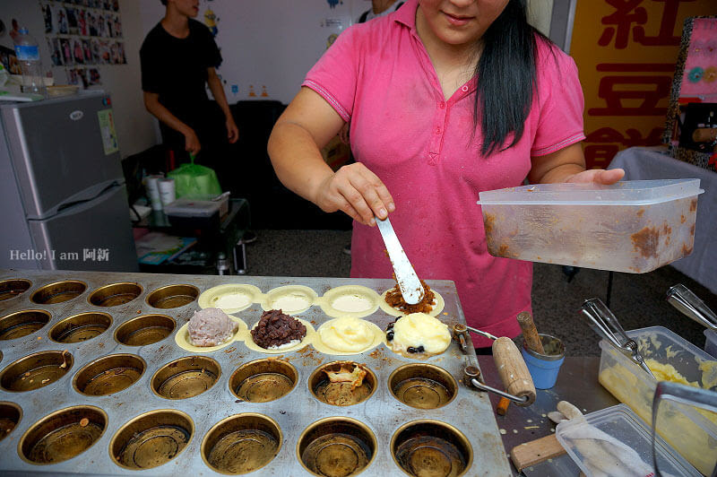 靜宜商圈紅豆餅,六分甜紅豆餅-7