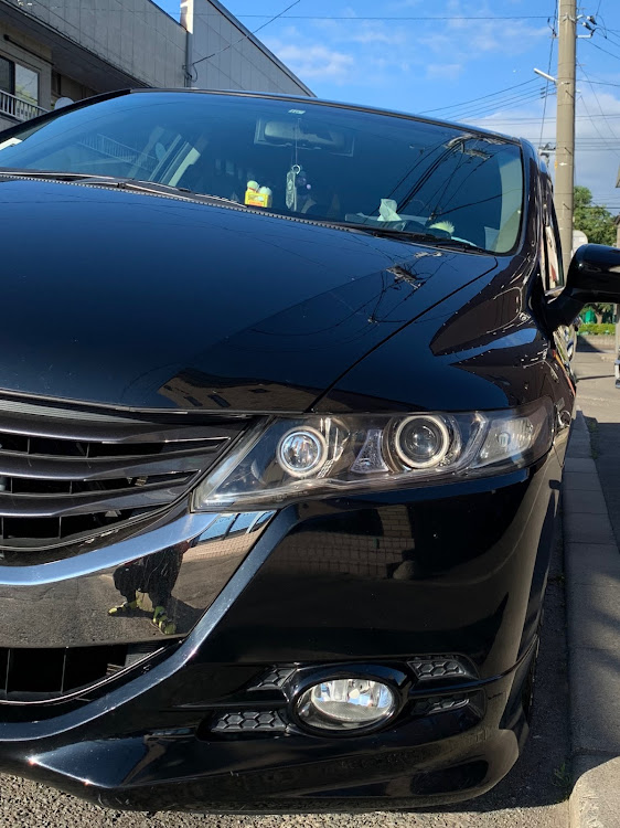 オデッセイの洗車・日曜日の暇つぶしに関するカスタム事例の投稿画像1枚目
