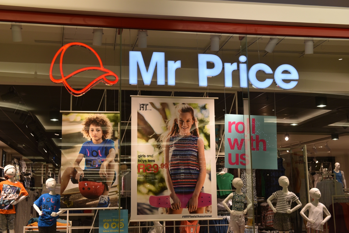 CHRIS GILMOUR: Mr Price now strides ahead of retail competitors