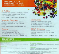 Joost Juice Bar menu 2