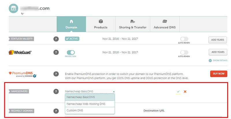 Tuy-chon-thay-doi-Nameserver-Namecheap