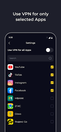 Screenshot Private VPN