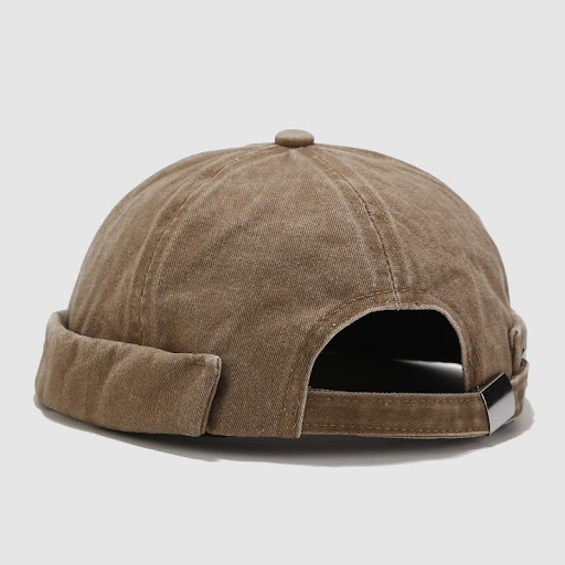 Title 3, Outdoor Wild Retro Washed Melon Leather Hat, pe...
