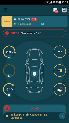 Screenshot Car In Phone