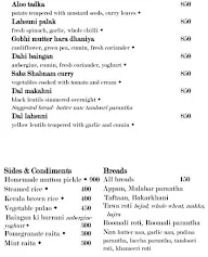 Saba Haveli Restaurant menu 7