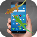 Lizard in phone joke Apk