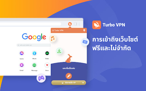 Turbo VPN - พร็อกซี VPN ที่ปลอดภัยฟรี