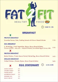 Fat 2 Fit - Healthy Food menu 1