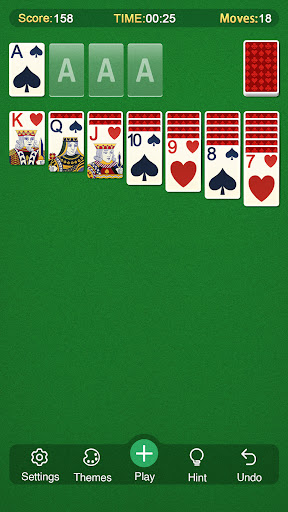 Screenshot Solitaire Card Game