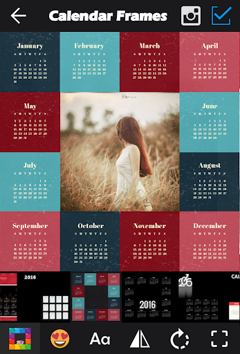 免費下載攝影APP|Calendar Frames 2016 app開箱文|APP開箱王