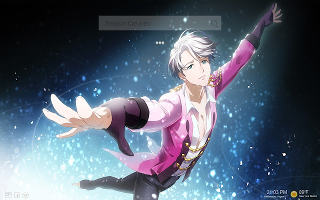 Yuri on Ice HD NewTab Themes