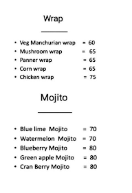 Bite Me Cafe menu 5