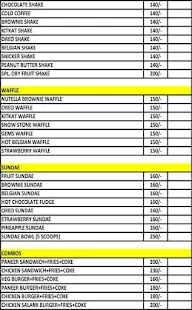 Bird Of Paradise Cafe menu 5