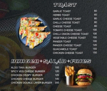 AK's Cafe menu 