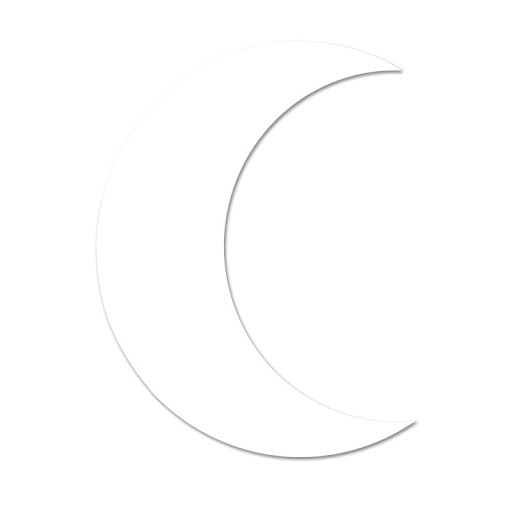 Title 2, Acrylic Golden Silver Lunar Eclipse Mirror. Enh...