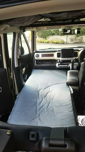クロスビー Mn71sの車中泊 愛車紹介 マット 寝心地に関するカスタム メンテナンスの投稿画像 車のカスタム情報はcartune