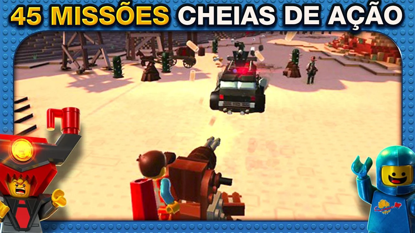   The LEGO ® Movie Video Game: captura de tela 