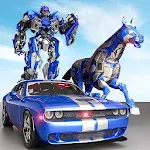 Cover Image of Baixar Police Horse Robot Transformation Games Robot Wars 1.0 APK