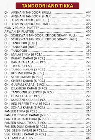 Arwah Family Restaurant menu 1