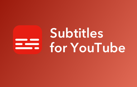 Subtitles For YouTube Preview image 0