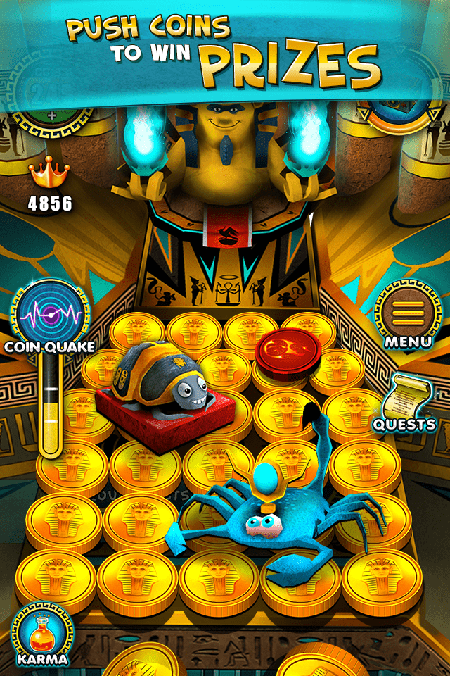 Coin Party: Pharaoh Gold Dozer Screen 1