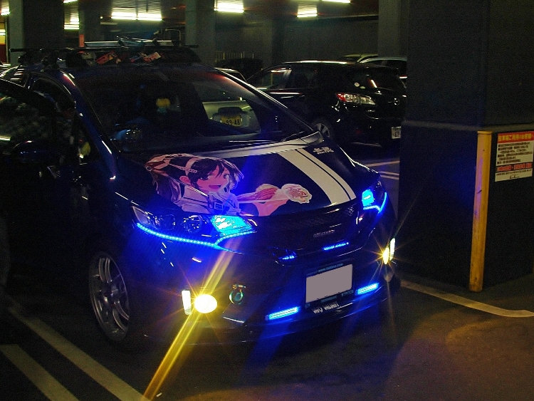 フィットの痛車に関するカスタム事例の投稿画像2枚目