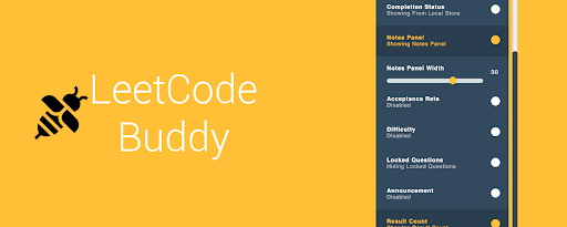 LeetCode Buddy marquee promo image