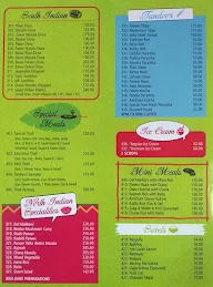 Gopal's menu 5