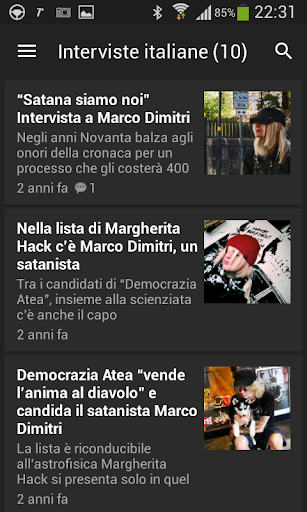 Bambini di Satana News