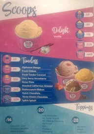 Baskin Robbins menu 4