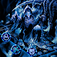 Download Blue Horror Death Skull Theme For PC Windows and Mac 1.1.2