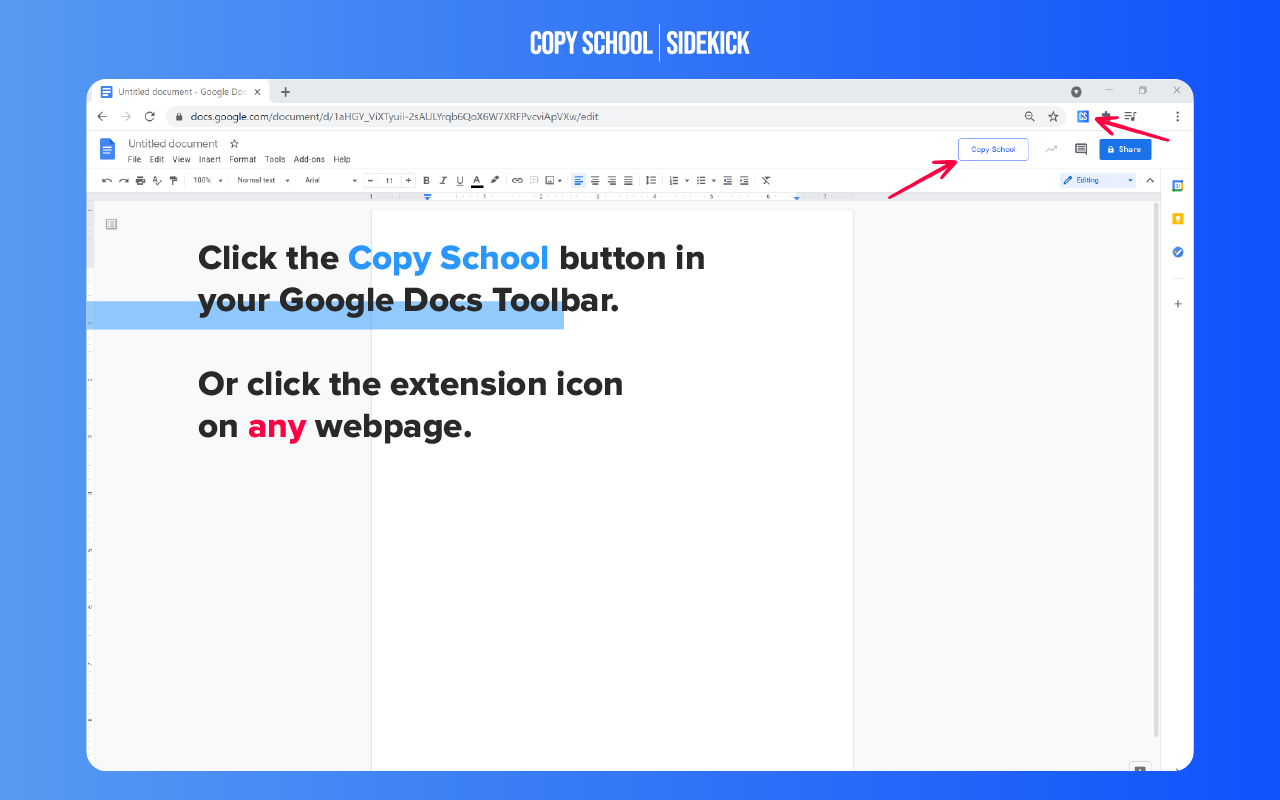 Copy School Sidekick Preview image 3